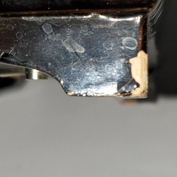 Far East Oriental Musical Jewelry Box Hand Painted Laquered Wood Vintage As-Is - Picture 5 of 16